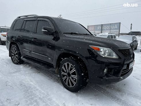 Lexus lx 570 2012 черный - фото 2