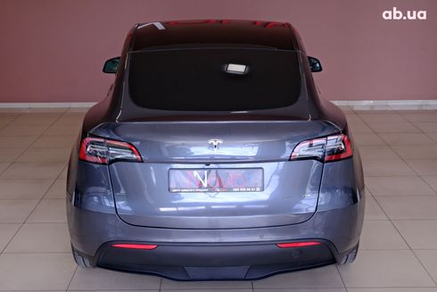 Tesla Model Y 2022 серый - фото 6