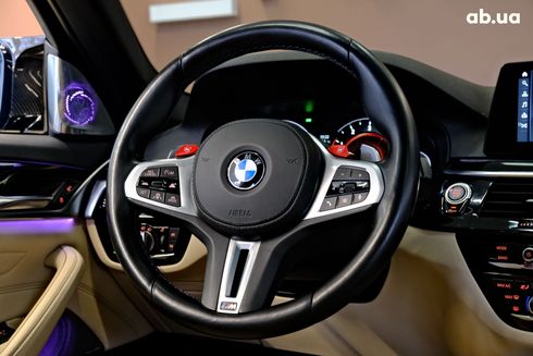 BMW 5 серия 2018 синий - фото 3