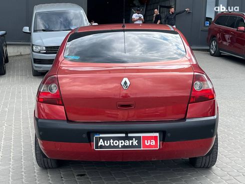 Renault Megane 2004 красный - фото 32