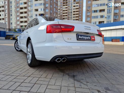 Audi A6 2014 белый - фото 17