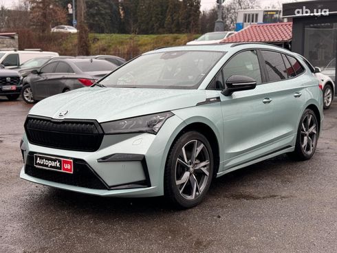 Skoda Enyaq 2023 серый - фото 2