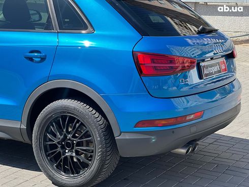 Audi Q3 2017 синий - фото 11