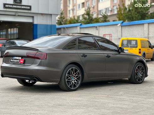 Audi A6 2014 черный - фото 5
