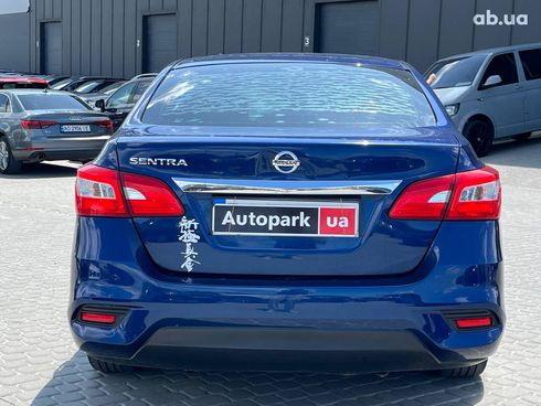 Nissan Sentra 2016 синий - фото 3