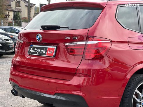 BMW X3 2015 красный - фото 13