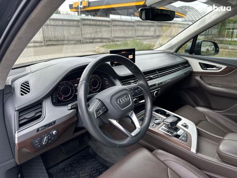 Audi Q7 2018 серый - фото 40