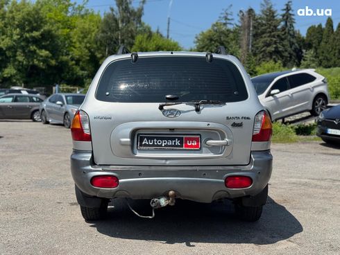 Hyundai Santa Fe 2002 серый - фото 9