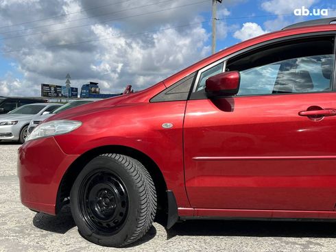 Mazda 5 2006 красный - фото 9