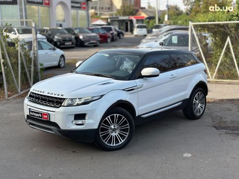 Land Rover Range Rover Evoque 2011 белый - фото 2