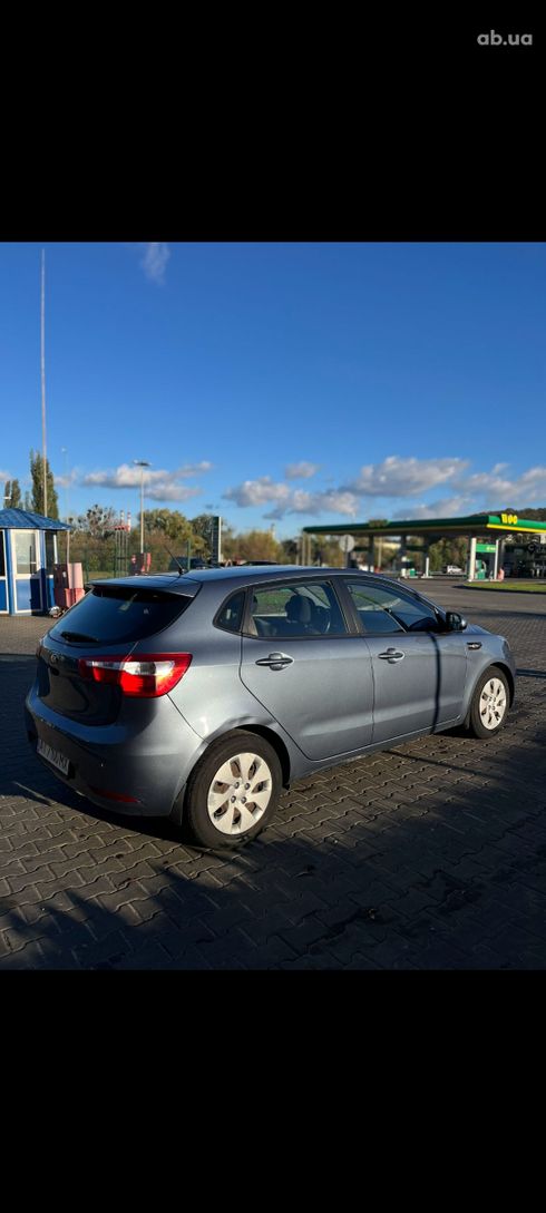 Kia Rio 2013 синий - фото 7