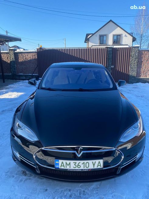 Tesla Model S 2013 черный - фото 3