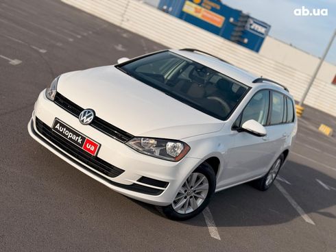 Volkswagen Golf 2016 белый - фото 3