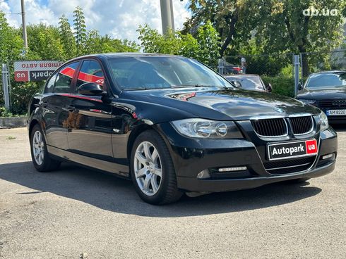 BMW 3 серия 2008 черный - фото 3