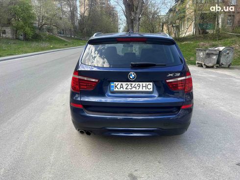 BMW X3 2017 синий - фото 12