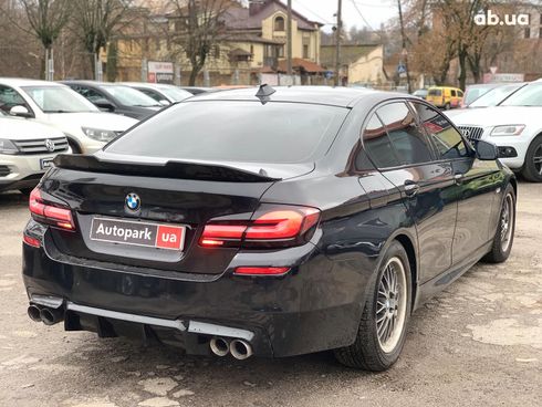 BMW 5 серия 2010 черный - фото 5