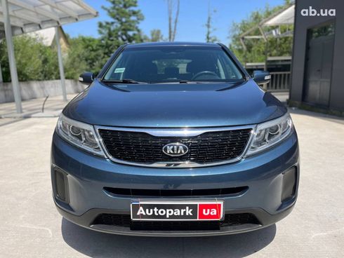 Kia Sorento 2014 синий - фото 2