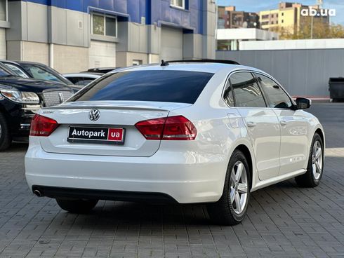 Volkswagen passat b7 2013 белый - фото 7