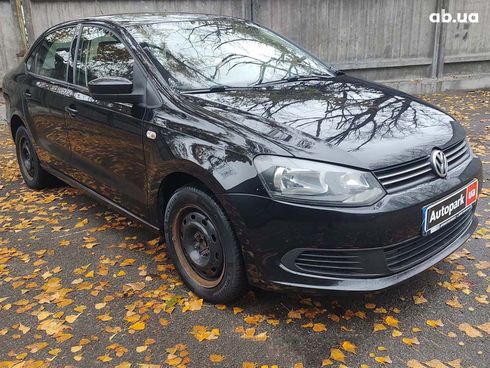 Volkswagen Polo 2011 черный - фото 4