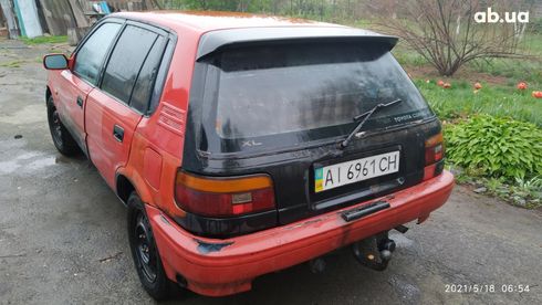 Toyota Corolla 1991 красный - фото 11