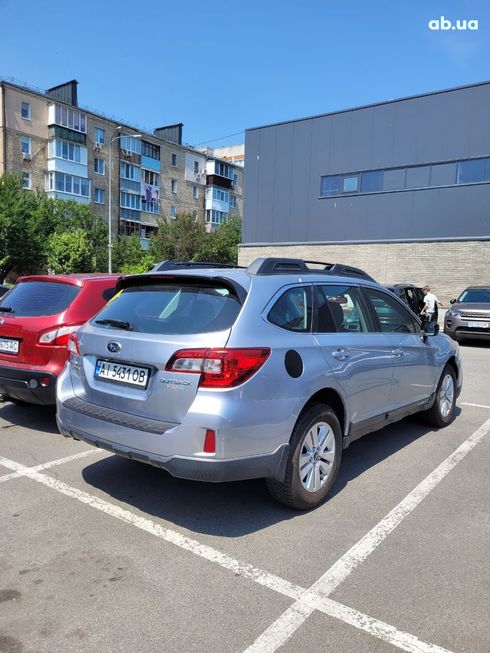Subaru Outback 2015 серебристый - фото 3