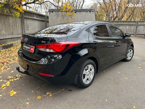 Hyundai Elantra 2014 черный - фото 5