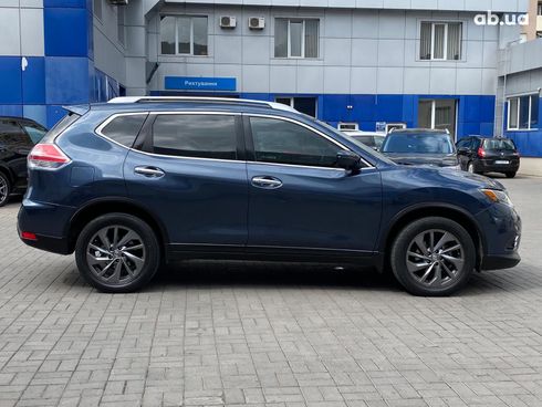 Nissan Rogue 2016 синий - фото 4