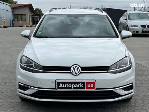 Volkswagen Golf 2020 белый - фото 9