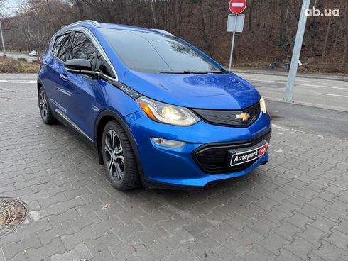 Chevrolet Bolt 2021 синий - фото 3