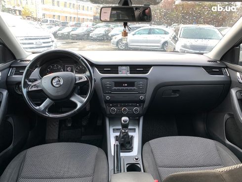 Skoda octavia a7 2014 серый - фото 36