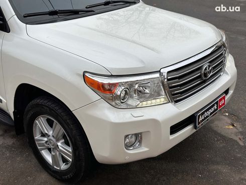 Toyota land cruiser 200 2013 белый - фото 21