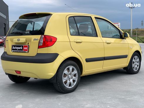 Hyundai Getz 2008 желтый - фото 14