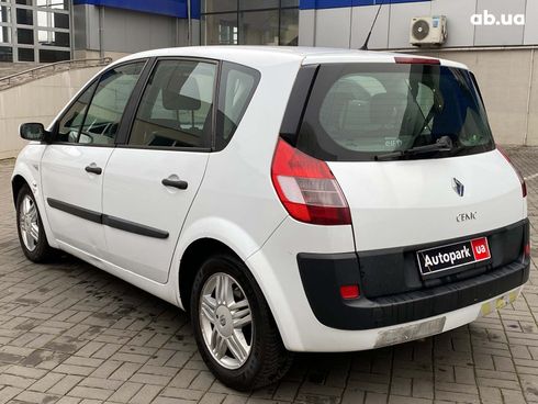 Renault Scenic 2007 белый - фото 7