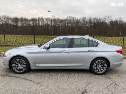 BMW 5 серия 2019 серебристый - фото 9