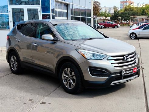 Hyundai Santa Fe 2015 серый - фото 10