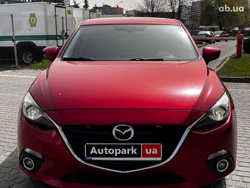 Mazda 3 2014 красный - фото 4