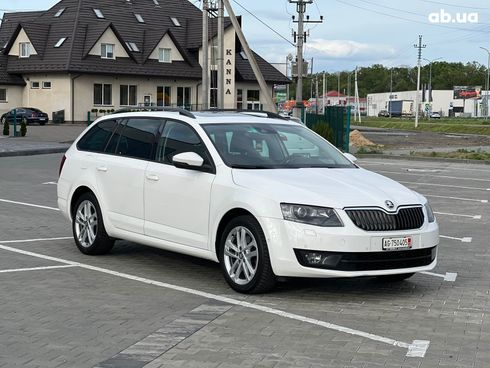 Skoda Octavia 2013 белый - фото 7