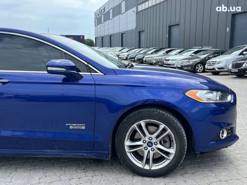 Ford Fusion 2015 синий - фото 24