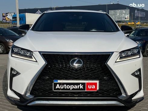 Lexus RX 2016 белый - фото 5