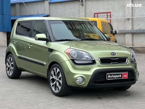 Kia Soul 2012 зеленый - фото 3