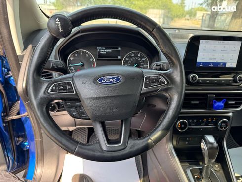 Ford EcoSport 2018 синий - фото 20