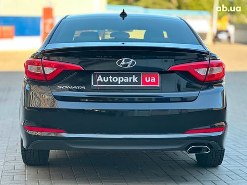 Hyundai Sonata 2015 черный - фото 6