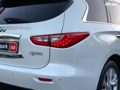 Infiniti QX60 2014 белый - фото 38