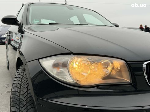 BMW 1 серия 2008 черный - фото 8