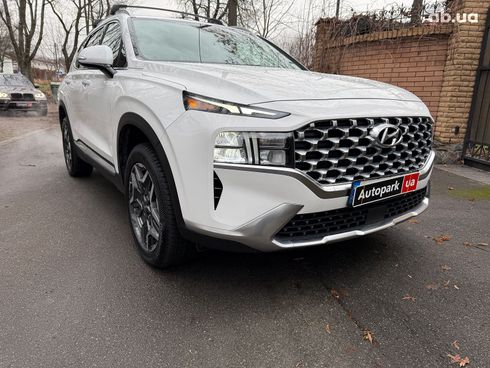 Hyundai Santa Fe 2021 белый - фото 4