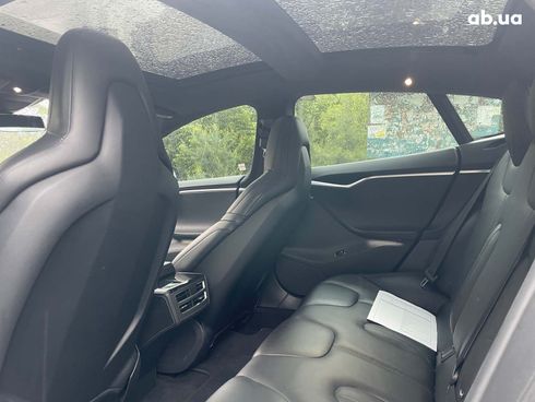 Tesla Model S 2015 синий - фото 17