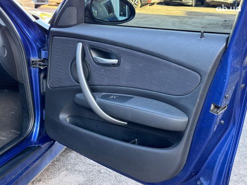 BMW 1 серия 2008 синий - фото 21