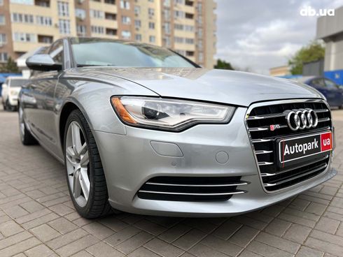 Audi A6 2014 серый - фото 10