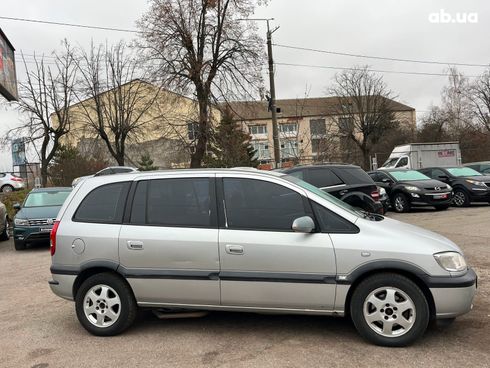 Opel Zafira 2004 серый - фото 6