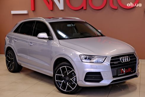 Audi Q3 2015 серый - фото 4